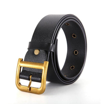 Belt in leather for women, model Oasis - Zictor