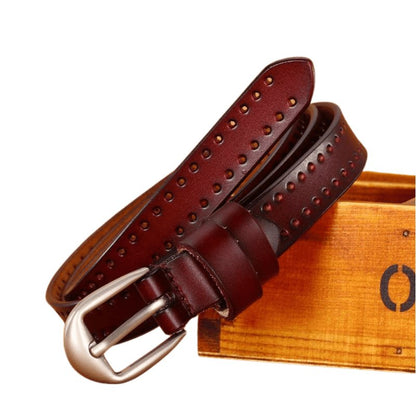 Belt Leather For Women Model Paytan by Zictor