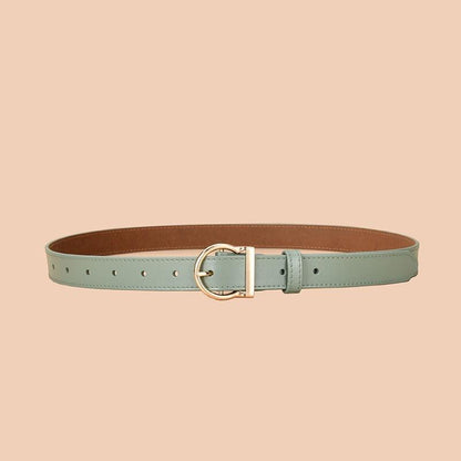 Belt in leather for women, model Rae - Zictor