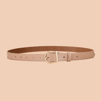 Belt in leather for women, model Rae - Zictor