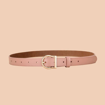 Belt in leather for women, model Rae - Zictor