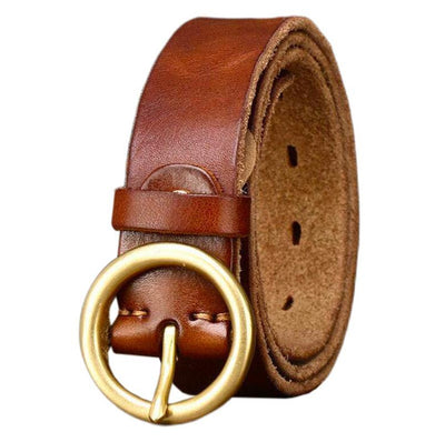 Full Grain Belt For Women - Model Rio