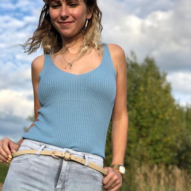 Belt Leather For Women Model Alexis by Zictor