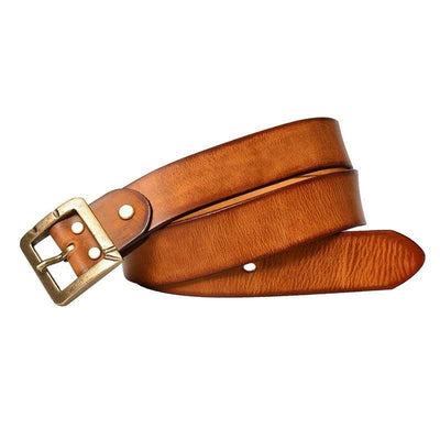 Classic Full Grain Belt For Men - Model Alexo