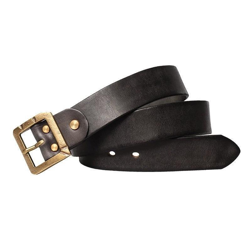 Belt in leather for women, model RowaAubrie - Zictor