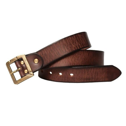 Belt in leather for women, model RowaAubrie - Zictor
