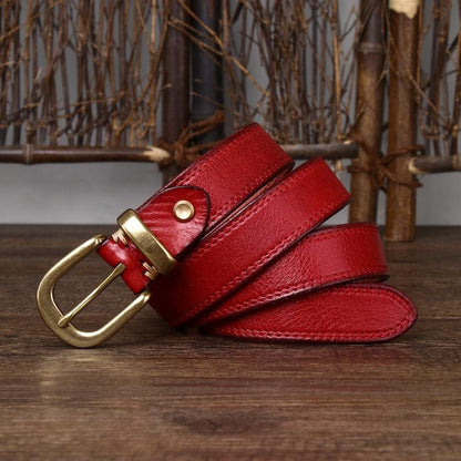 Belt Leather For Women Model Lucian by Zictor