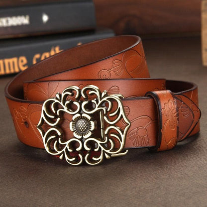 Belt Leather For Women Model Shadow by Zictor