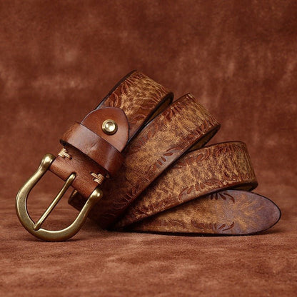 Copie Of Belt In Leather For Women Ou Men Model Allyn by Zictor