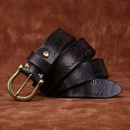 Copie Of Belt In Leather For Women Ou Men Model Allyn by Zictor