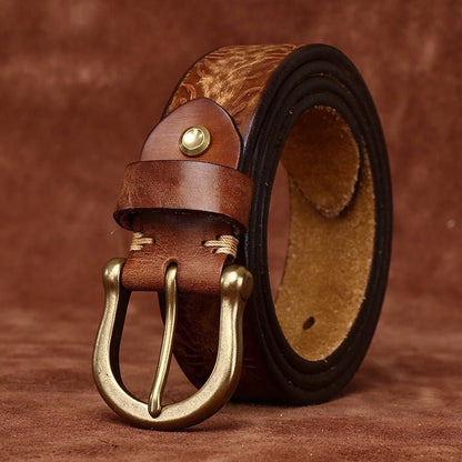 Copie Of Belt In Leather For Women Ou Men Model Allyn by Zictor