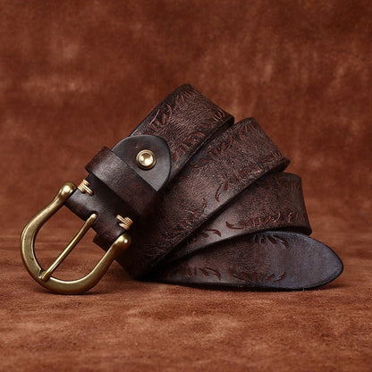 Copie Of Belt In Leather For Women Ou Men Model Allyn by Zictor