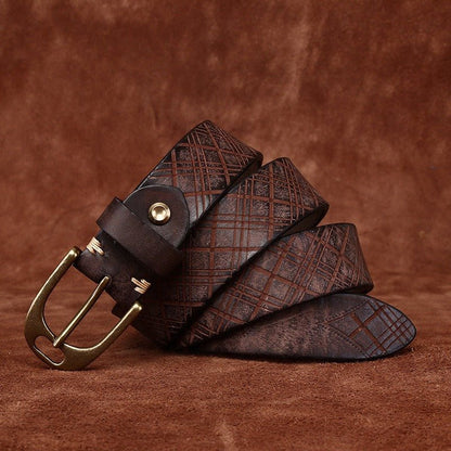 Belt Leather For Women Ou Men Model Arielu by Zictor