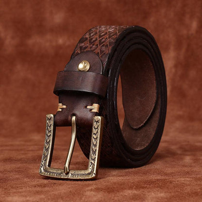 Belt Leather For Women Ou Men Model Gili by Zictor