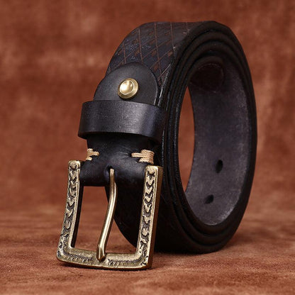 Belt Leather For Women Ou Men Model Gili by Zictor