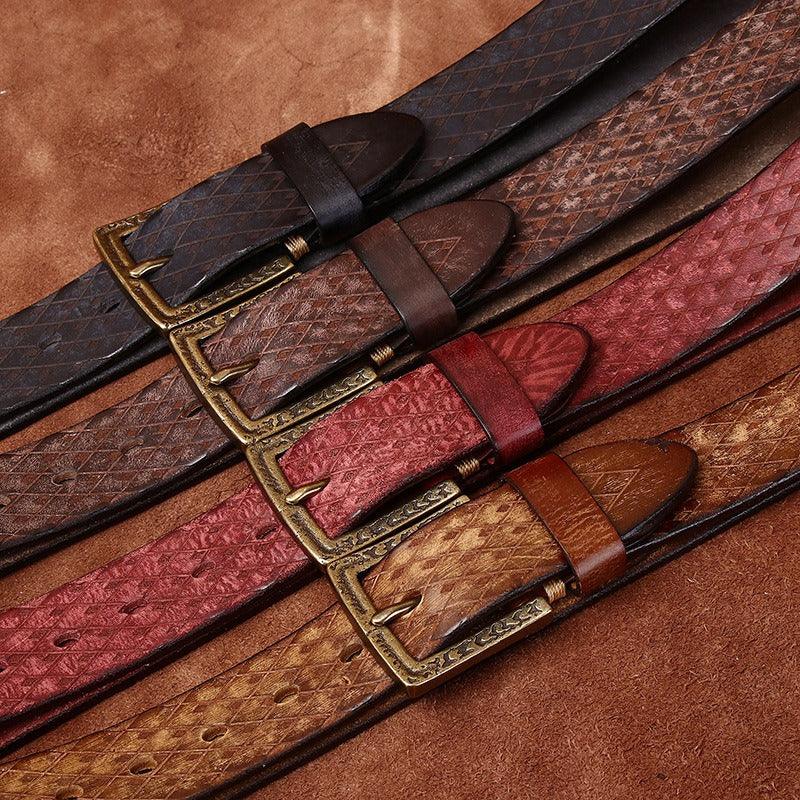 Belt Leather For Women Ou Men Model Gili by Zictor