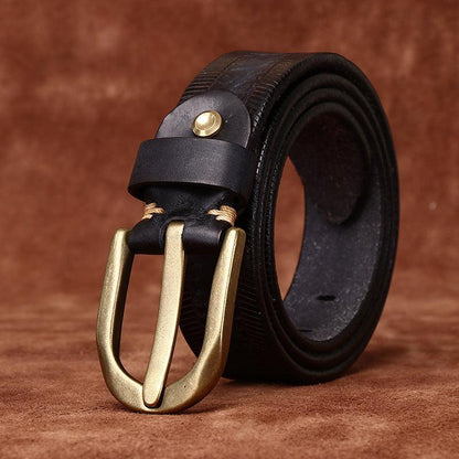 Belt Leather For Women Ou Men Model Lee by Zictor