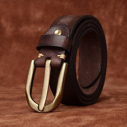 Belt Leather For Women Ou Men Model Lee by Zictor