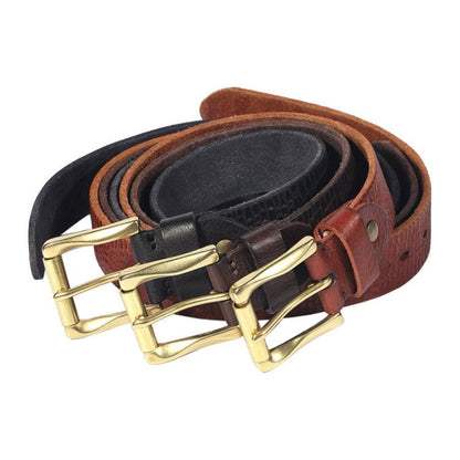 Belt Leather Texture Leather Craquele For Men Model Jamy by Zictor