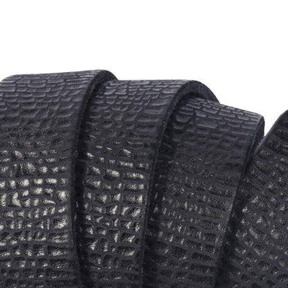 Belt Leather Texture Leather Craquele For Men Model Jamy by Zictor
