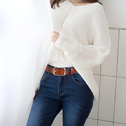 Belt Leather Lisse For Women TO Buckle Single Model Keely by Zictor
