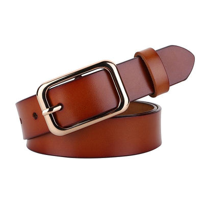 Smooth Belt for Women with Simple Buckle - Keely