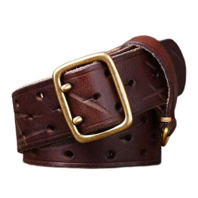 Osomache Belt With Aged Strap - Model Kingsleey