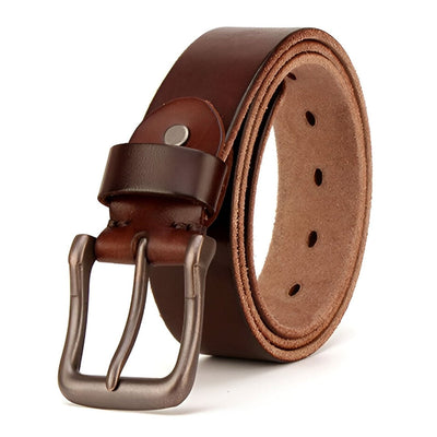 Full Grain Belt Interchangeable Buckle - Model Paxton
