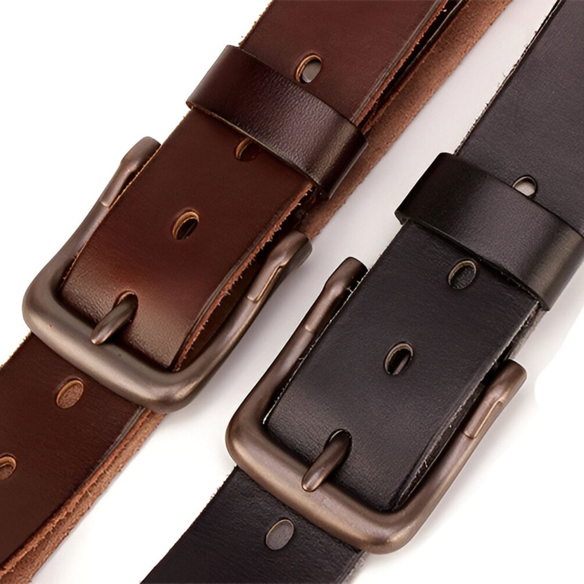 Belt Leather Pleine Fleure Soft And Confortable For Men Model Paxton by Zictor