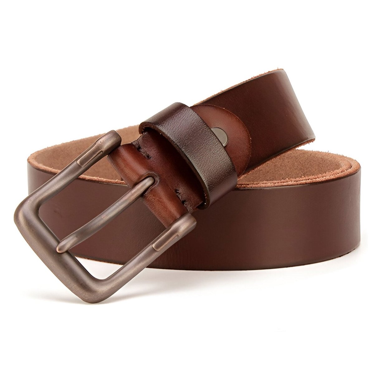 Belt Leather Pleine Fleure Soft And Confortable For Men Model Paxton by Zictor