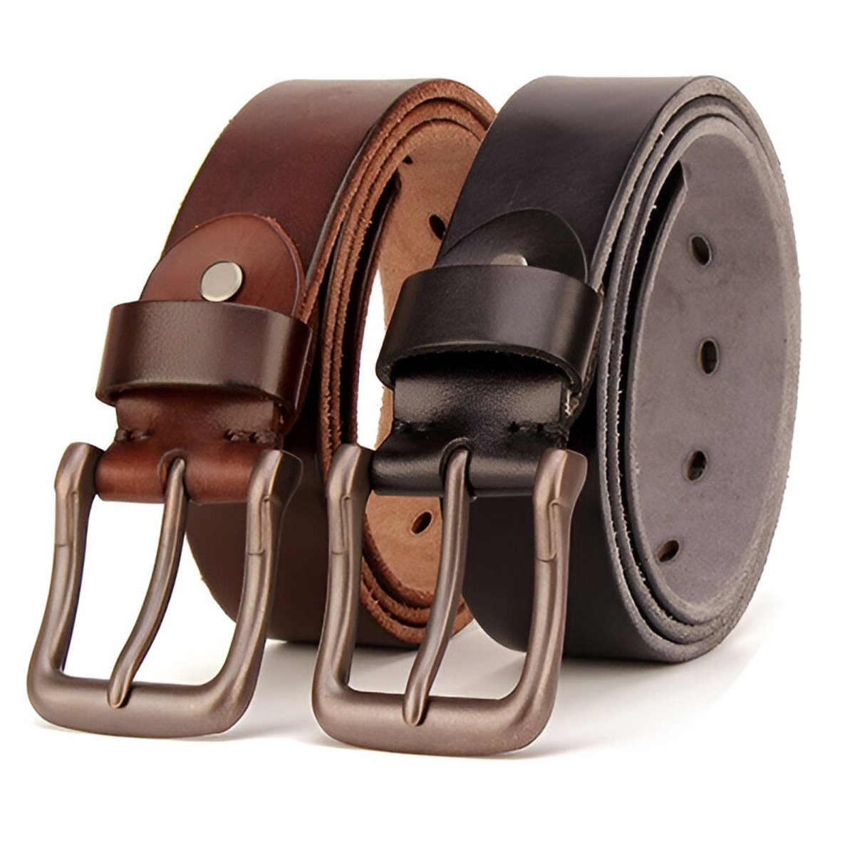 Belt Leather Pleine Fleure Soft And Confortable For Men Model Paxton by Zictor