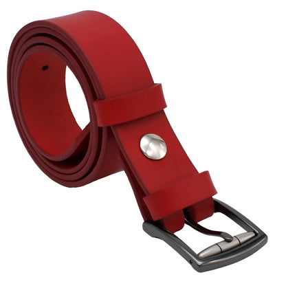 Belt in leather pleine fleure, tAndiege végétal, for men, model Landry - Zictor