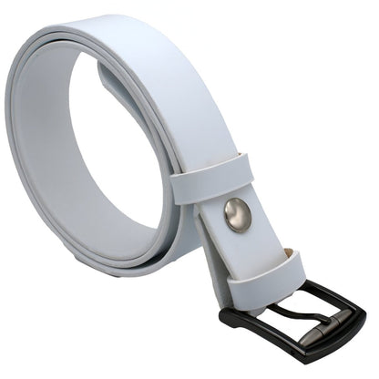 Belt in leather pleine fleure, tAndiege végétal, for men, model Landry - Zictor