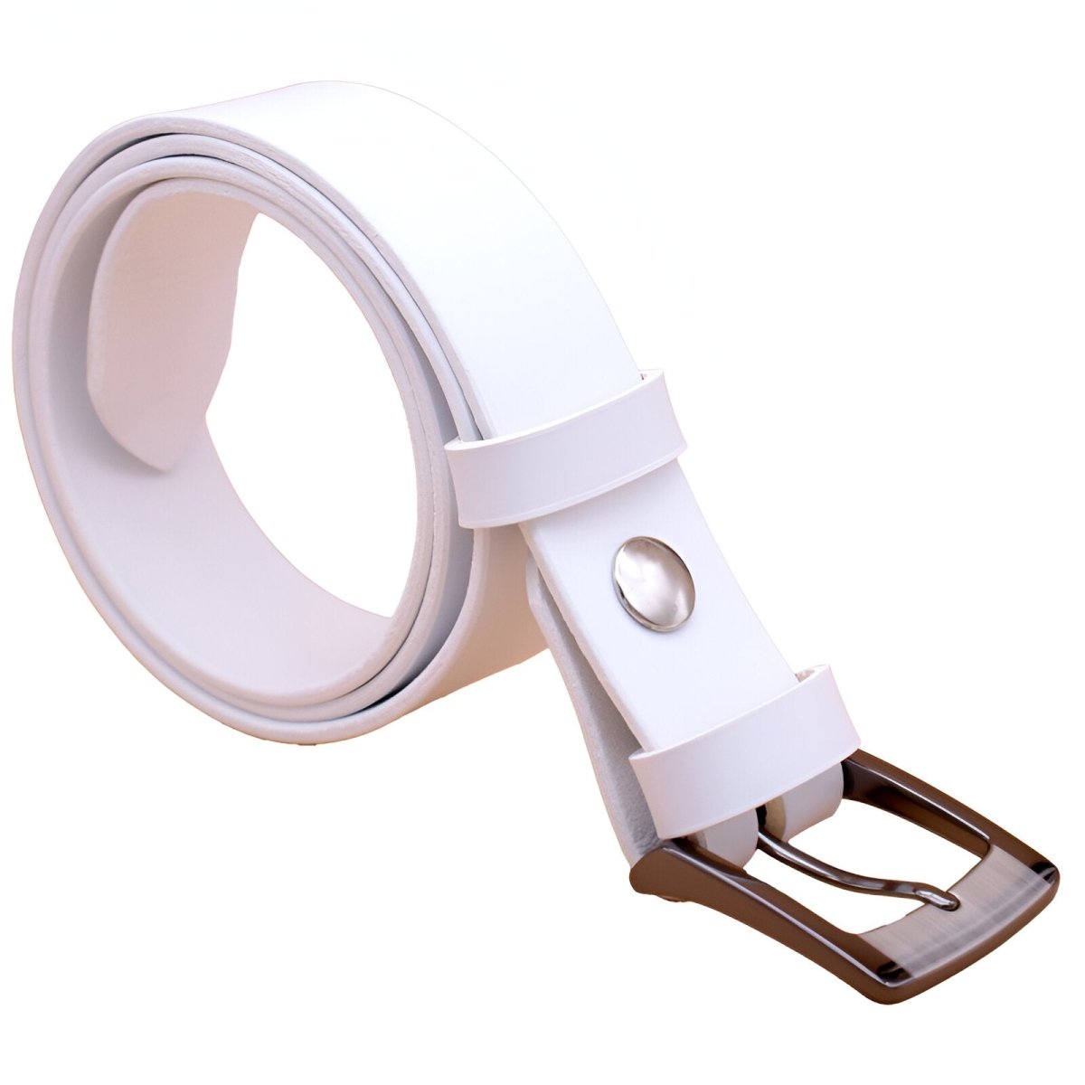 Belt in leather pleine fleure, tAndiege végétal, for men, model Gaëtan - Zictor