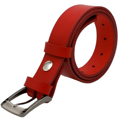 Belt in leather pleine fleure, tAndiege végétal, for men, model Gaëtan - Zictor