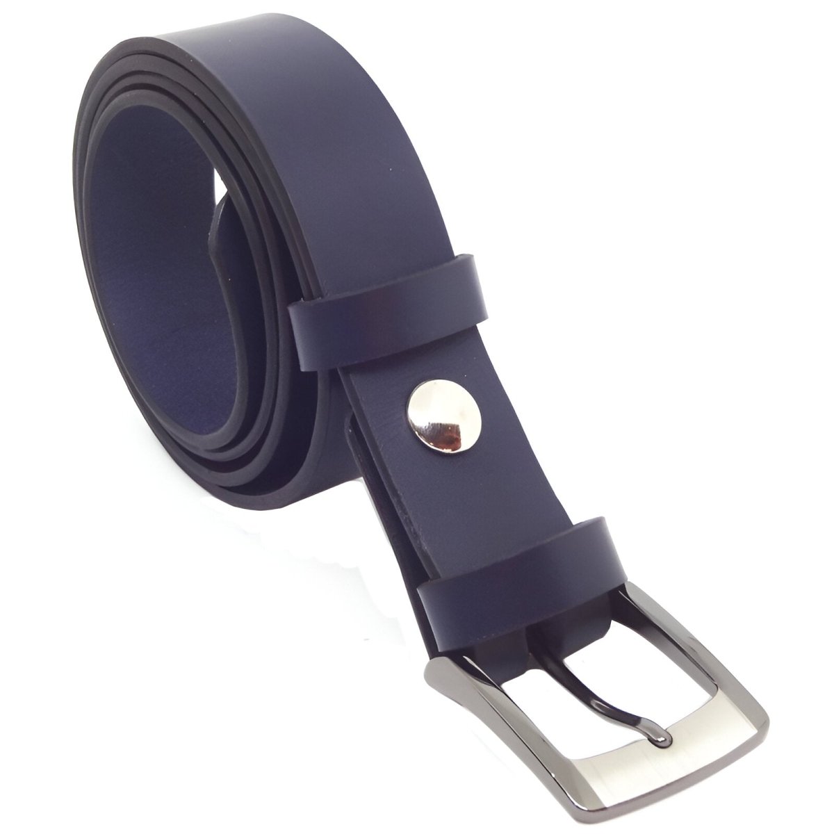 Belt in leather pleine fleure, tAndiege végétal, for men, model Gaëtan - Zictor