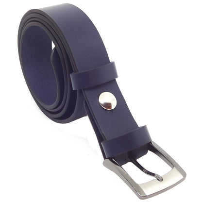 Belt in leather pleine fleure, tAndiege végétal, for men, model Gaëtan - Zictor