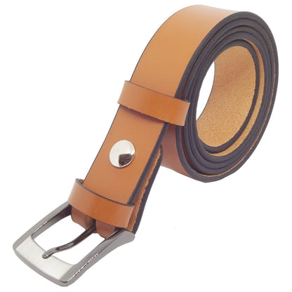 Belt Leather Pleine Fleure Tannage Vegetal For Men Model Lynsei by Zictor