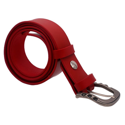 Belt in leather pleine fleure, tAndiege végétal, for men, model Théo - Zictor