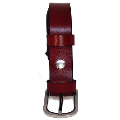 Belt Leather Pleine Fleure Tannage Vegetal For Men Model Niki by Zictor
