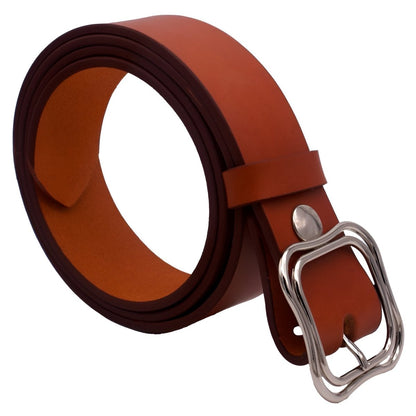 Belt in leather pleine fleure, tAndiege végétal, for women, model MarRayyane - Zictor