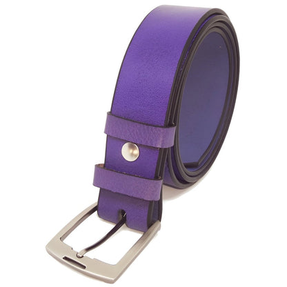 Belt in leather pleine fleure, tAndiege végétal, for women, model Marleiein - Zictor