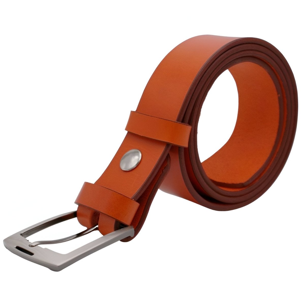 Belt in leather pleine fleure, tAndiege végétal, for women, model Marleiein - Zictor