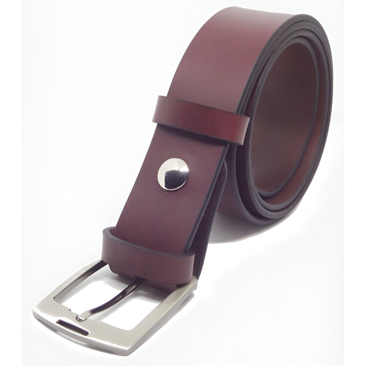 Belt in leather pleine fleure, tAndiege végétal, for women, model Marleiein - Zictor