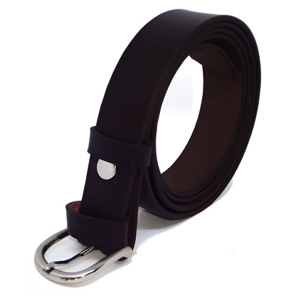 Belt in leather pleine fleure, tAndiege végétal, for women, model Zoé - Zictor
