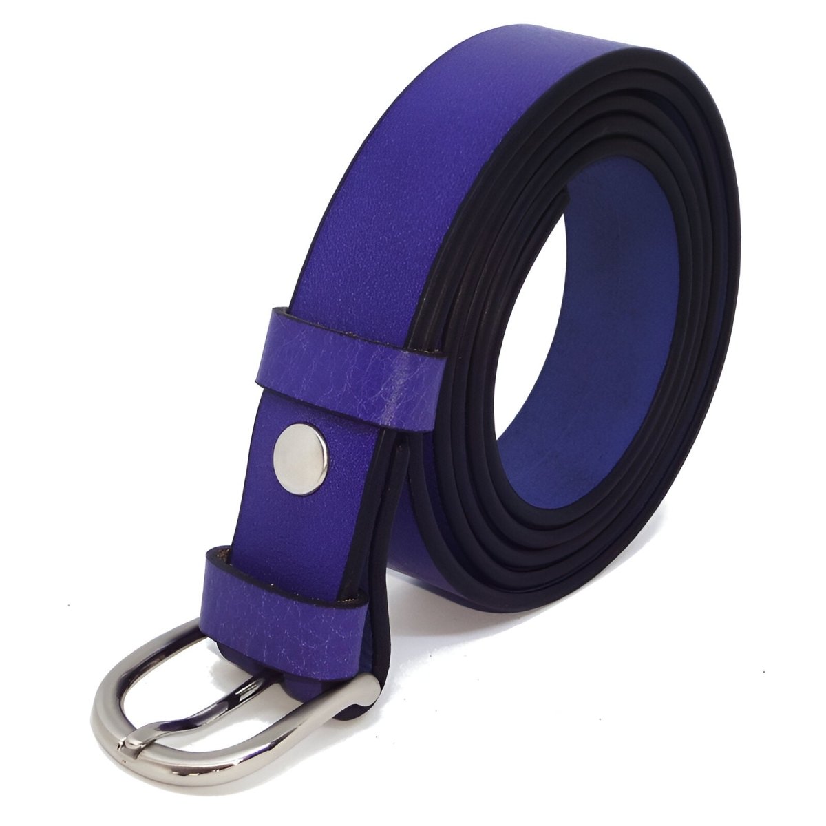 Belt in leather pleine fleure, tAndiege végétal, for women, model Zoé - Zictor