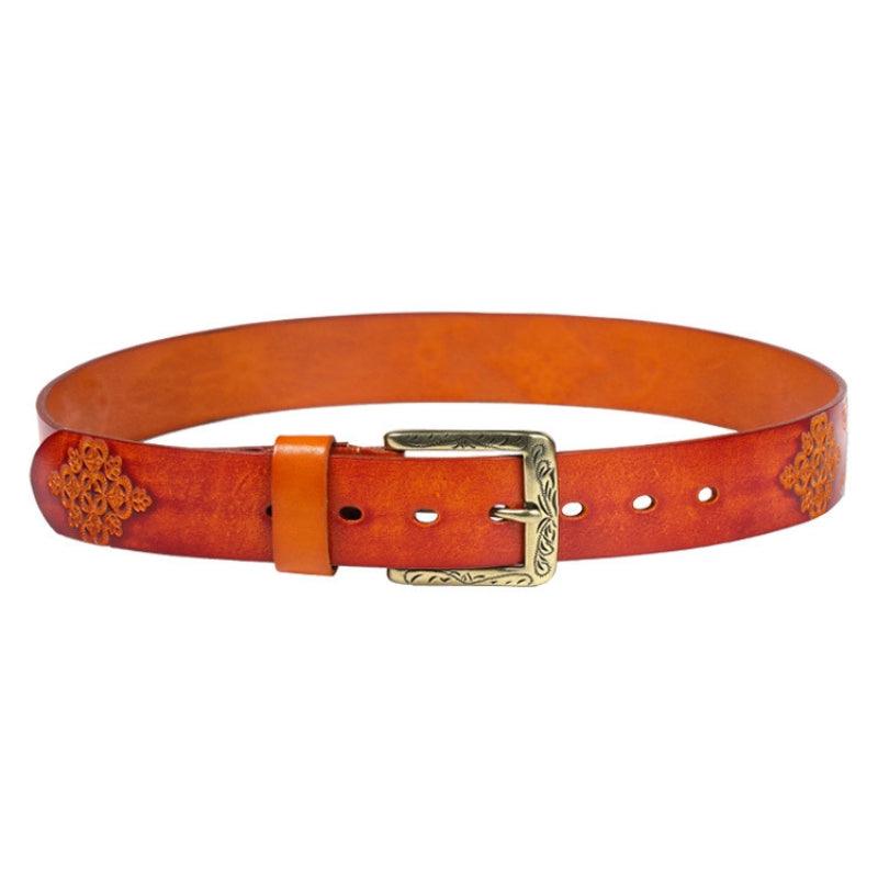 Belt TO Reliefs Motifs Ethniques For Women Ou Men Model Alaa by Zictor