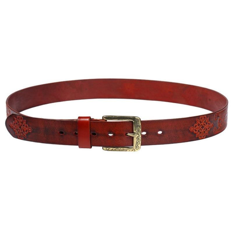 Belt TO Reliefs Motifs Ethniques For Women Ou Men Model Alaa by Zictor