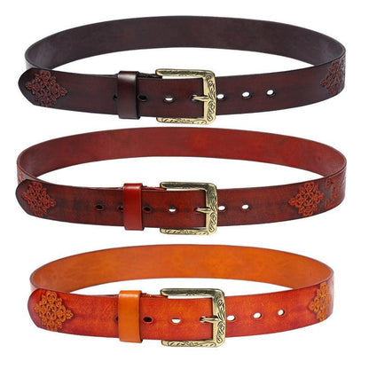 Belt TO Reliefs Motifs Ethniques For Women Ou Men Model Alaa by Zictor