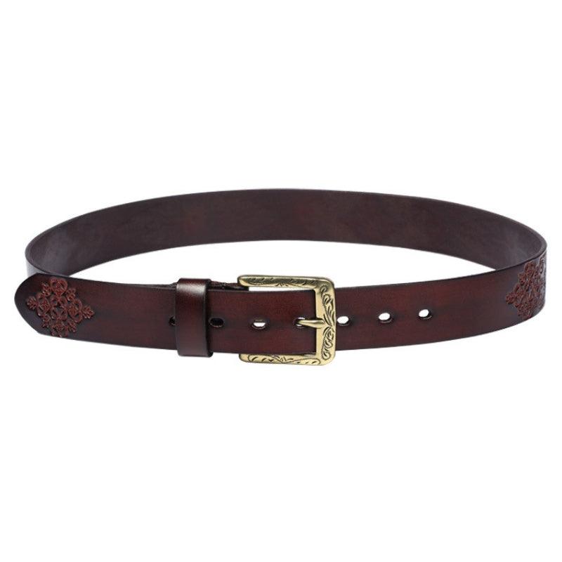 Belt TO Reliefs Motifs Ethniques For Women Ou Men Model Alaa by Zictor